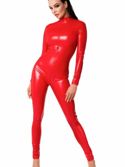 F353 Wetlook Overall von Noir Handmade Orgia Collection